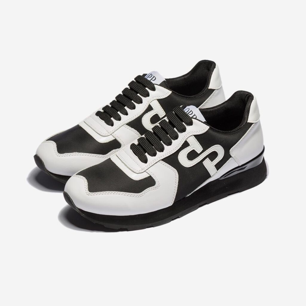 Lace-Up Suede Sneakers Black - Top Sneakers - OPP Official Store (OPP France)