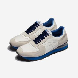 Lace-Up Suede Sneakers White - Top Sneakers - OPP Official Store (OPP France)