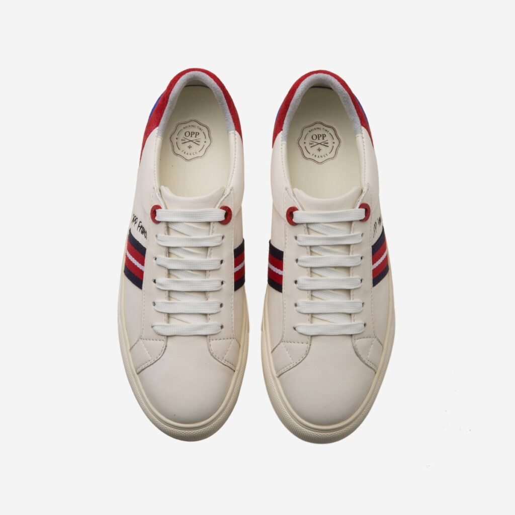 Casual Lace-Up Shoes White - Top Casual Shoes - OPP Official Store (OPP France)