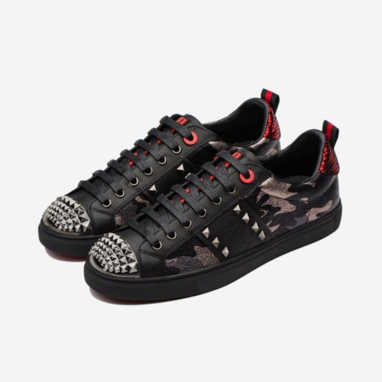 Casual Lace-Up Shoes Black