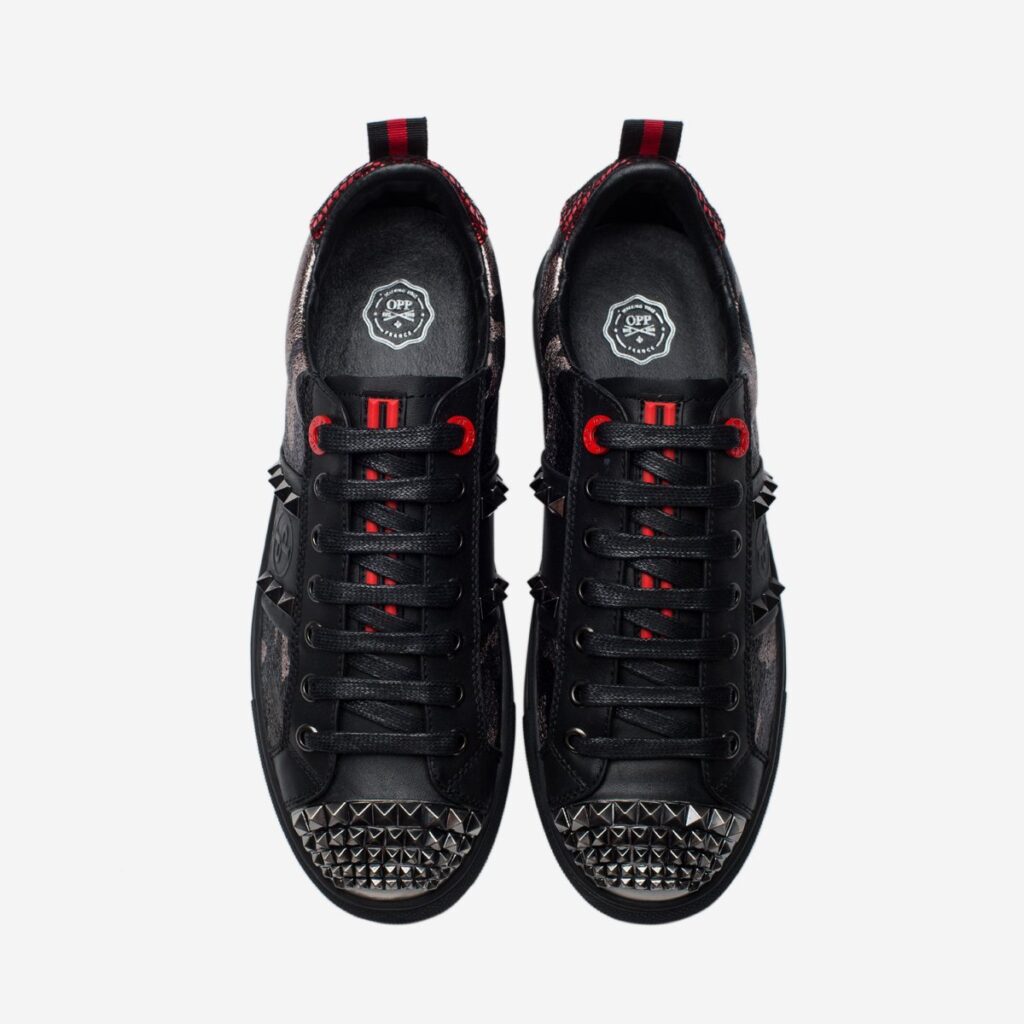Casual Lace-Up Shoes Black - Top Casual Shoes - OPP Official Store (OPP France)