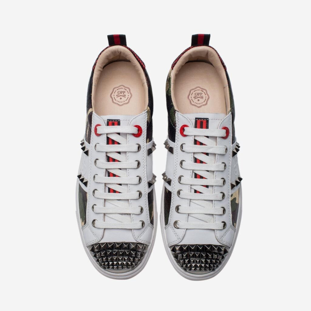 Casual Lace-Up Shoes White - Top Casual Shoes - OPP Official Store (OPP France)
