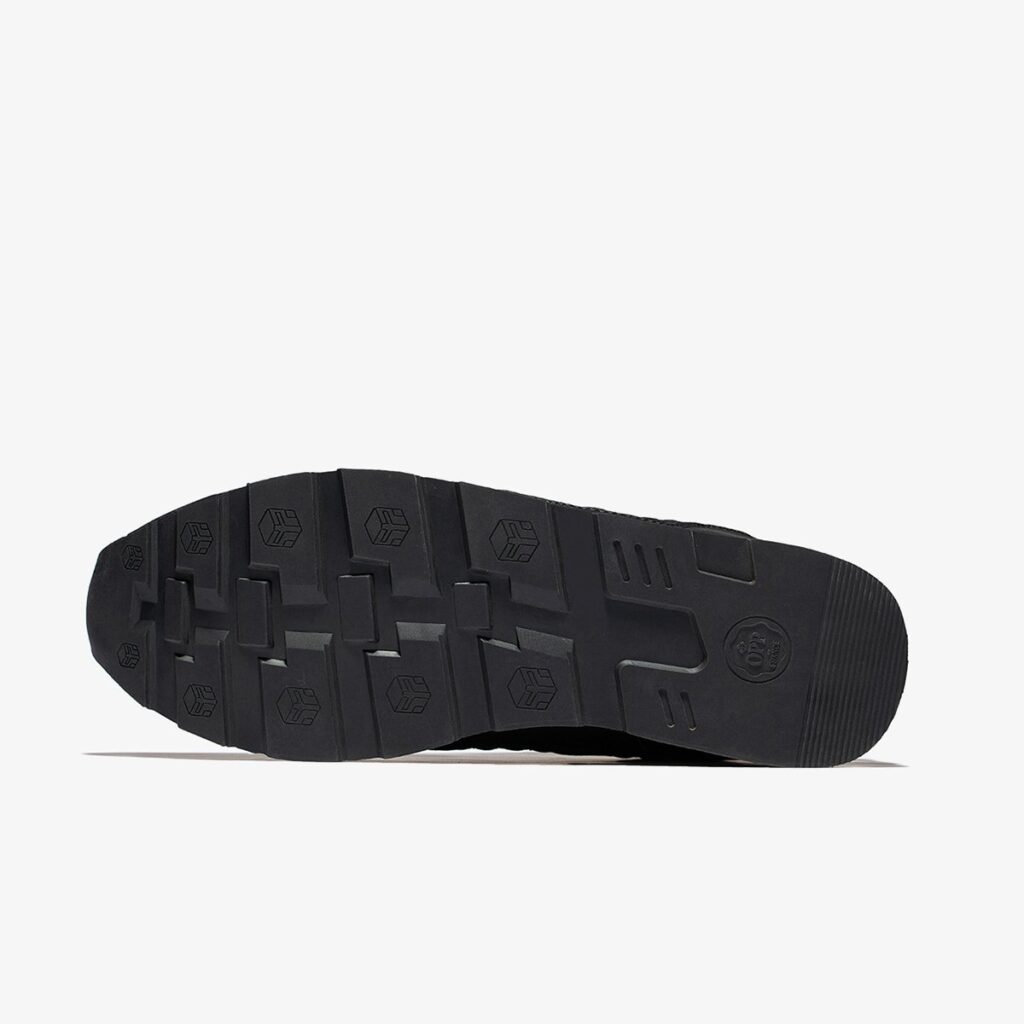 High Top Lace-Up Suede Sneakers Black - Image 6