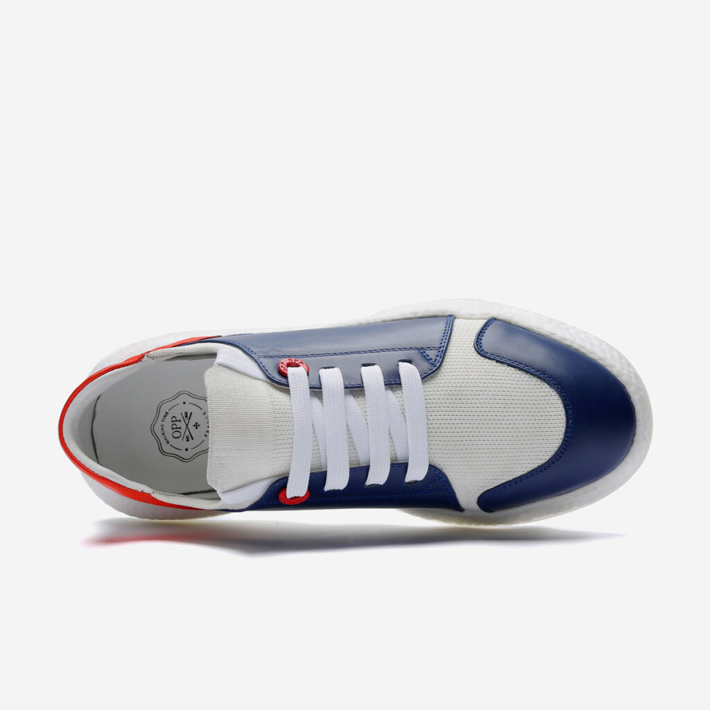 Casual Lace-Up Shoes Blue - Image 5