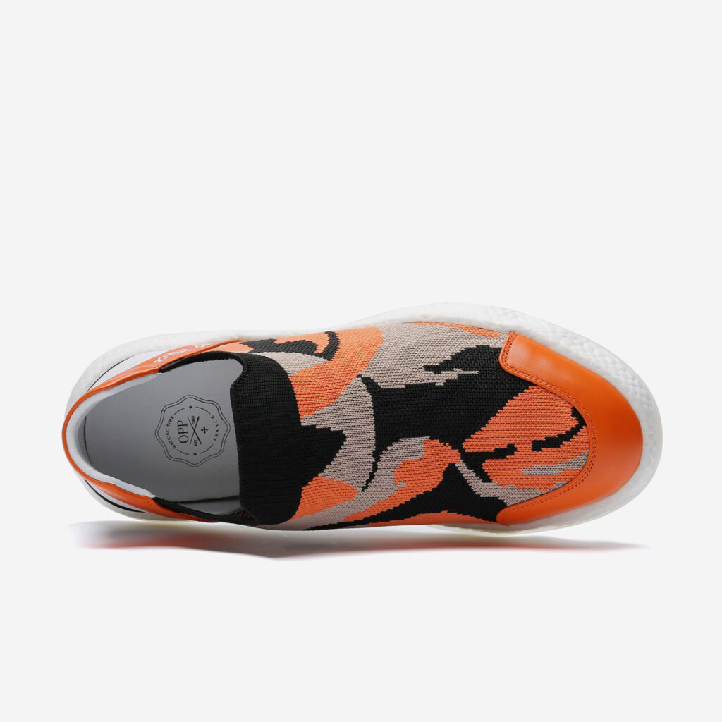 Casual Lace-Up Shoes Orange - Image 5