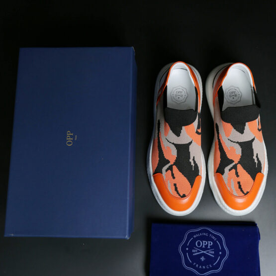 Casual Lace-Up Shoes Orange