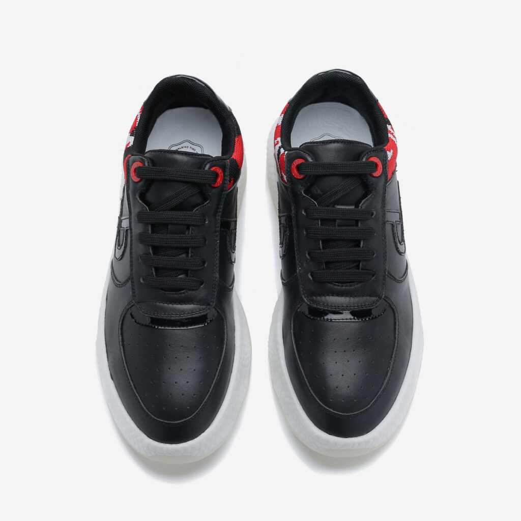 Casual Lace-Up Shoes Black - Image 2