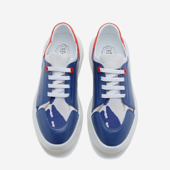 Casual Lace-Up Shoes Blue