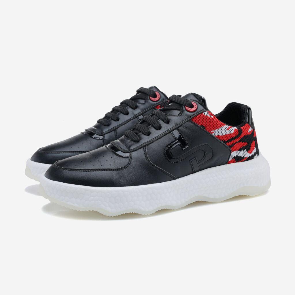 Casual Lace-Up Shoes Black - Image 3