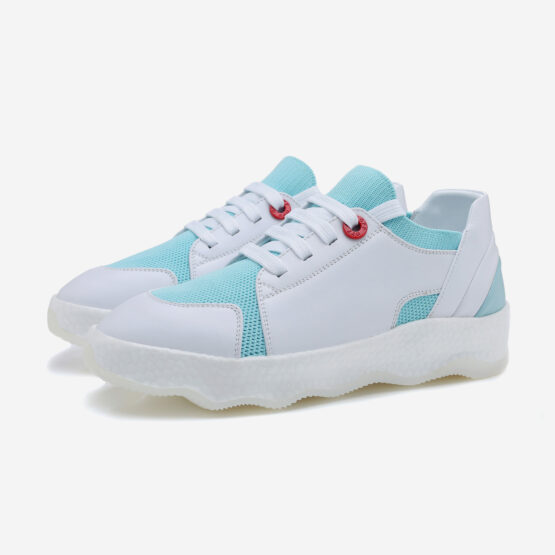 Women Casual Lace-Up Shoes Light Blue