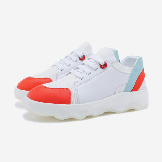 Women Casual Lace-Up Shoes White