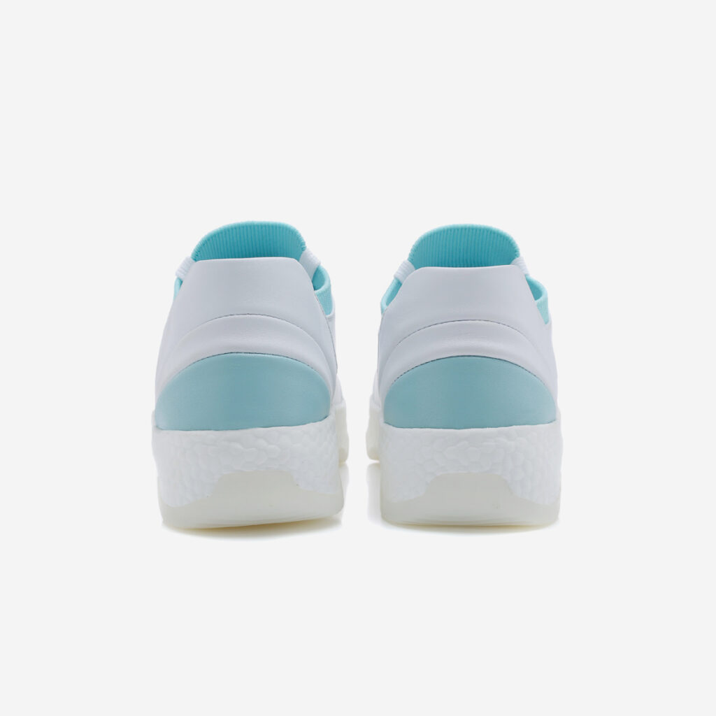 Women Casual Lace-Up Shoes Light Blue - Image 4