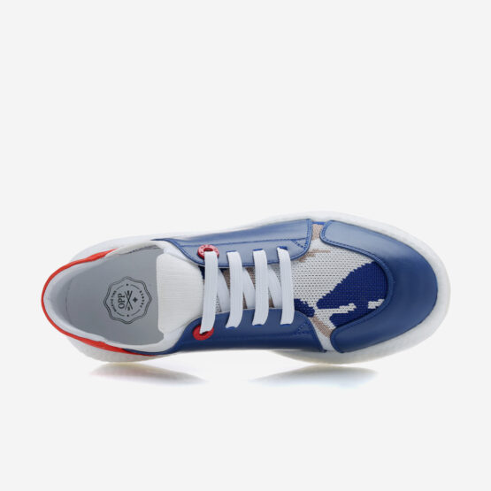 Casual Lace-Up Shoes Blue
