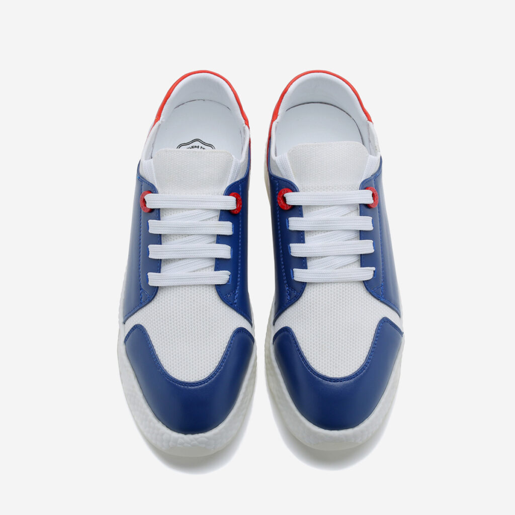Women Casual Lace-Up Shoes Blue - Image 2