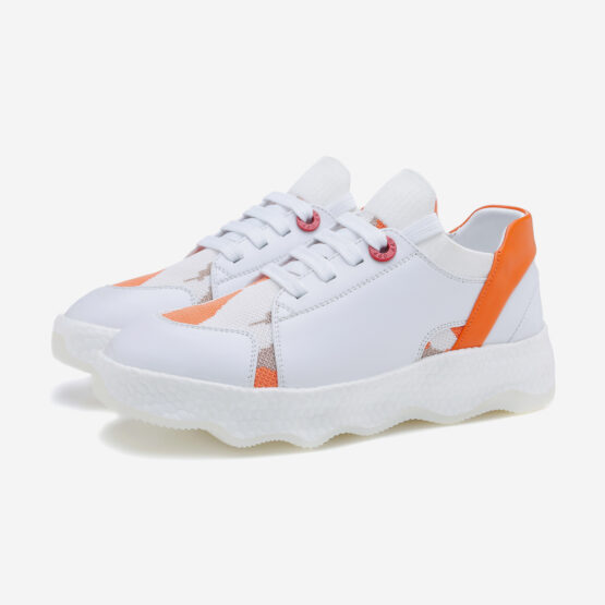Women Casual Lace-Up Shoes White