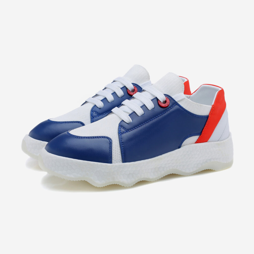 Women Casual Lace-Up Shoes Blue - Image 3