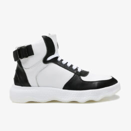 Men High-Top Shoes Black