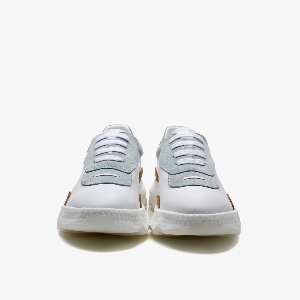 Casual Lace-Up Shoes Light Green - Image 2