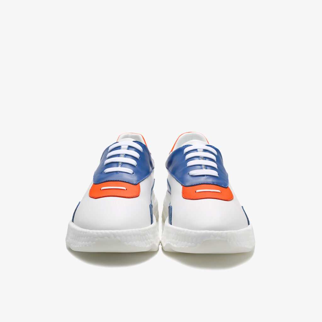 Casual Lace-Up Shoes Blue - Image 2