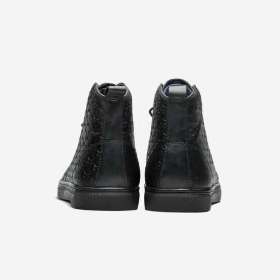 Men High-Top Shoes Black