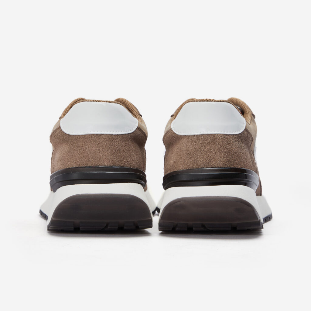 Women Lace-Up Suede Sneaker Khaki - Image 6